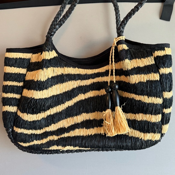 J Crew Zebra Bag - Picture 1 of 7